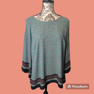 Adrianna Papell cold shoulder top